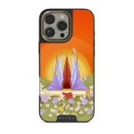 Sunrise - iPhone 16 Pro Case, Elite Dark (MagSafe) / Gold