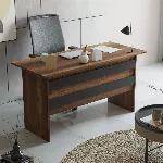 &Otilde;ppelaud, Hanah Home, p&auml;hkel Antratsiit, 140 x 73,8 x 60, cm