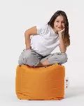 Pouf Hanah Home Square, oranž, 45 x 45 x 45