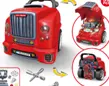 Workshop for a young mechanic red