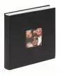 Album WALTHER FA-308-B Fun must 30x30/100 lk, mustad lehed | nurgad/kaustad | raamatuk&ouml;itmine