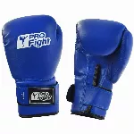 Profight Boxing Gloves Dragon Leather Blue 10