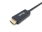 "Varustusadapter USB-C -> HDMI 4K30Hz 1.00m sw"