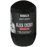 Biobaza, Black Energy, Alcohol-Free, Refreshing, Woody & Fresh, Deodorant Roll-On, For Men, 50 ml