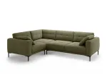 Left Velvet Sofa, "Lazio", 4 Seats, 282x194x86 Made in Europe