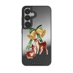 Baby Rudolph - Samsung Galaxy S25 Case, Elite Mirror Dark (Magnetic) / Gunmetal