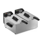 Tristar Double deep fryer | FR-9342 | Power 3600 W | Capacity 6 L | Silver