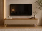 TV-alus, Hanah Home, beež, 120 x 45 x 30