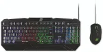MediaRange MRGS102 klaviatuur ja hiir komplektis M&auml;ngudeks USB QWERTZ Saksa must