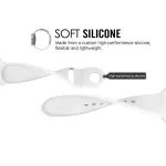 Silicone Strap for Apple Watch 38 / 40 / 41 mm Black