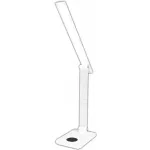 Lamex LTC LXL0099B LED-laualamp koos juhtmeta laadijaga, 10 W