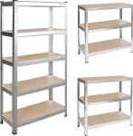 &bdquo;Humberg&ldquo; metallist laoriiulite s&uuml;steem 180x90x40 cm HR-812