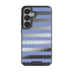 Splash - Samsung Galaxy S25 Plus Case, Elite Mirror Dark (Magnetic) / Silver