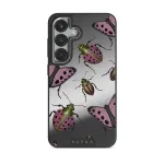 Runaway - Samsung Galaxy S25 Plus Case, Elite Mirror Dark (Magnetic) / Silver