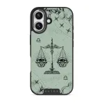 Libra - iPhone 17 Case, Elite Dark (MagSafe) / Silver / Turquoise