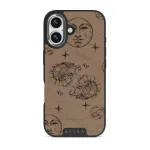 Capricorn - iPhone 17 Case, Elite Dark (MagSafe) / Silver / Beige