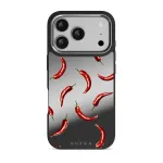 Hot Chilli - iPhone 17 Pro Case, Elite Mirror Dark (MagSafe) / Silver