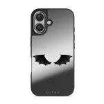Wingspan - iPhone 16 Case, Elite Mirror Dark (MagSafe) / Silver