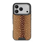 Fawn - iPhone 17 Pro Case, Elite Dark (MagSafe) / Silver