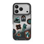 Basecamp - iPhone 17 Pro Case, Elite Mirror Dark (MagSafe) / Silver