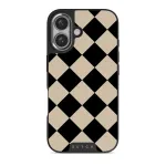 Proper Uniform - iPhone 16 Plus Case, Elite Dark (MagSafe) / Silver