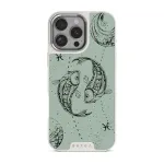 Pisces - iPhone 16 Pro Case, Elite Light (MagSafe) / Silver / Turquoise