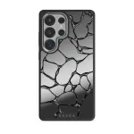 Void - Samsung Galaxy S25 Ultra Case, Elite Mirror Dark (Magnetic) / Silver