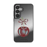Pick It - Samsung Galaxy S25 Case, Elite Mirror Dark (Magnetic) / Silver
