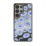 Taverna - Samsung Galaxy S25 Ultra Case, Elite Mirror Dark (Magnetic) / Gold