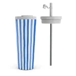 Kafenio - Travel Mug, 700 ml / Flap & Straw Set