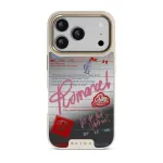 Library Card - iPhone 17 Pro Case, Elite Mirror Light (MagSafe) / Gold