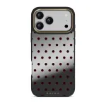 Red Velvet - iPhone 17 Pro Max Case, Elite Mirror Dark (MagSafe) / Gold