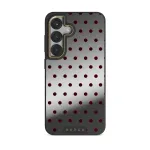 Red Velvet - Samsung Galaxy S25 Plus Case, Elite Mirror Dark (Magnetic) / Gold