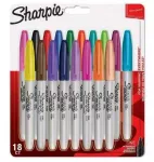 Sharpie Fine Marker 18 tk &otilde;huke ots Mitmesugused v&auml;rvid