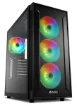 "Sharkoon TG6M RGB ATX 1xGlas Black"