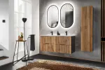120 cm m&ouml;&ouml;blikomplekt koos valamu, k&otilde;rge kapiga ja peegliga SET-XIL SKY 120D A4