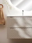 Vannitoakapp, 60 cm, 2 sahtlit, &bdquo;OCEAN BEIGE&ldquo;, 82-60-2S