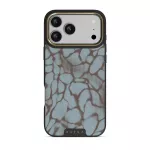 Distorsion - iPhone 17 Pro Max Case, Elite Dark (MagSafe) / Gold