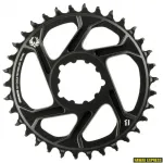 SRAM X-SYNC 2 34T Direct Mount 6 mm Offset alumiiniumist esiratas, v&auml;rv: Eagle Black