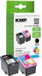 KMP Patrone HP HP302L F6U68AE Multipack BK/C/Y/M H168VX remanufactured