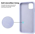 "Soft Silicone Case iPhone 12 Mini" Light Blue