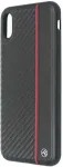 "Carbon Back Case iPhone XS MAX" Black