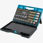Hazet tool set TORX 1557/35, 35 pieces, socket wrench (1/4 + 1/2)