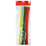 Karvatraat College 30cm x 6mm 24tk assortii