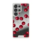 Cherrybomb - Samsung Galaxy S25 Ultra Case, Elite Mirror Light (Magnetic) / Silver
