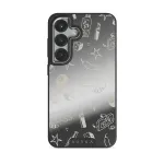 Essentials - Samsung Galaxy S25 Plus Case, Elite Mirror Dark (Magnetic) / Silver