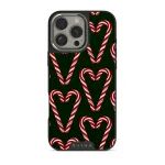 Candy Lane - iPhone 16 Pro Case, Elite Dark (MagSafe) / Silver