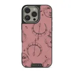 Sagittarius - iPhone 16 Pro Case, Elite Dark (MagSafe) / Silver / Pink