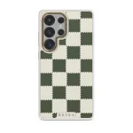 Retro Grid - Samsung Galaxy S25 Ultra Case, Elite Light (Magnetic) / Gold
