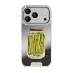 Pickled - iPhone 17 Pro Case, Elite Mirror Light (MagSafe) / Silver